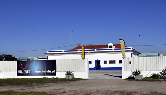 Instalações do Centro de Mergulho de Peniche
