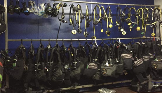 Equipamentos de Mergulho
